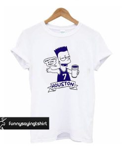 Bart Simpson Houston t shirt