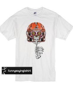 Cleveland Browns Skull shut the fuck up t shirt