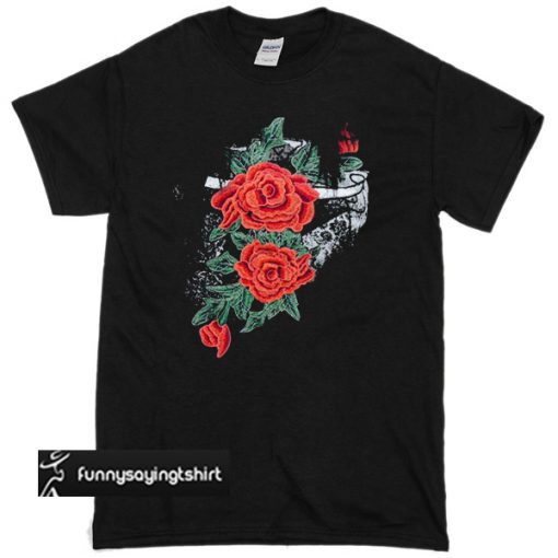 exact rose t shirt