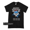 Merry Sharkmas doo doo doo doo doo doo t shirt