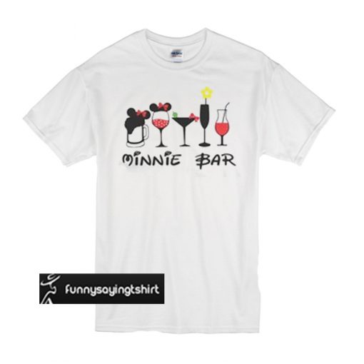 Mickey Mouse minnie bar t shirt