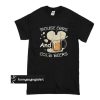 Mouse ears and cold beers t shirt