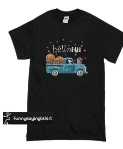 Snoopy Pumpkin - Hello Fall t shirt