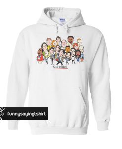 The Office Cartoons Character hoodie