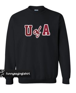 U Of A sweatshirt