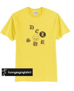 del sur yellow t shirt