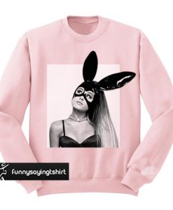 Ariana Grande's Dangerous Woman Tour Light Pink sweatshirt