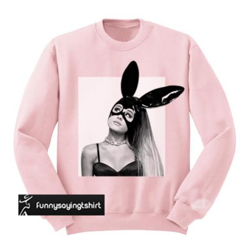 Ariana Grande's Dangerous Woman Tour Light Pink sweatshirt