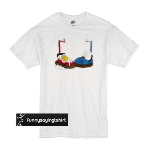 Bumper car egg t shirt