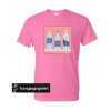 Corner Store Water Bottles Pink t shirt
