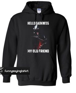 Darth Vader Star Wars hello Darkness my old friend hoodie