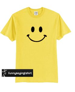 Funky Gifts Yellow Smiley Face t shirt