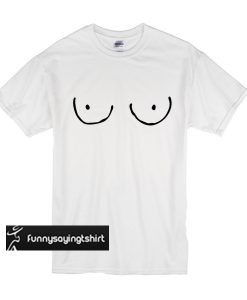 Funny Print Boob t shirt