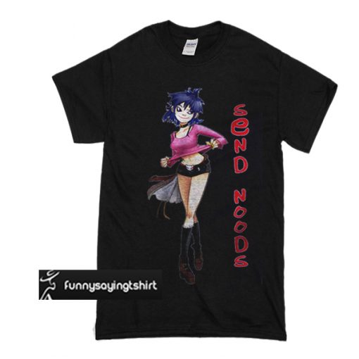 Gorillaz Send Noods t shirt