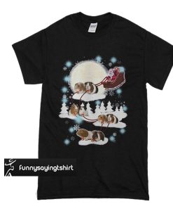 Guinea Pig Christmas t shirt