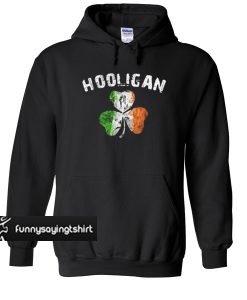 Hooligan Irish Shamrock hoodie