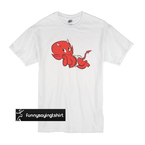 Hot Stuff The Little Devil Laying Down t shirt