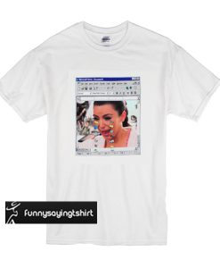 Kim Kardashian Crying Meme t shirt