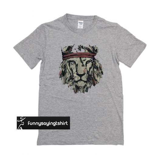 Lion Head t shirt