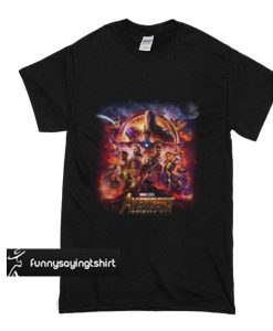 Marvel studios Avengers Infinity War t shirt