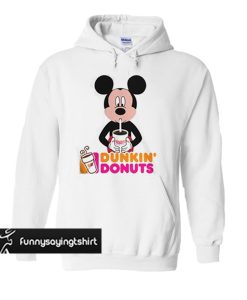 Mickey Mouse dunkin’ donuts hoodie