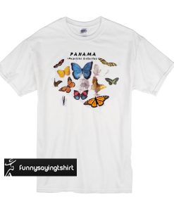 Panama Butterfly t shirt