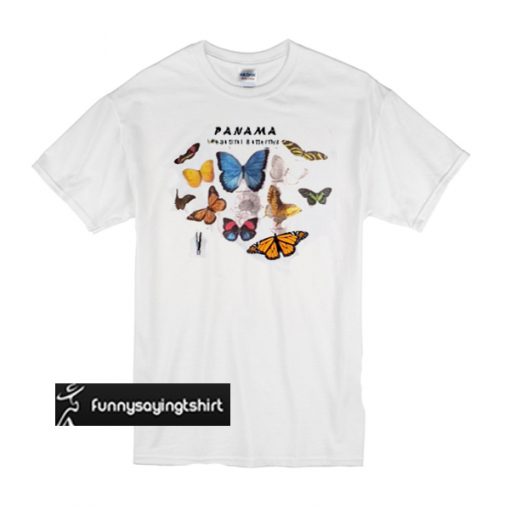 Panama Butterfly t shirt