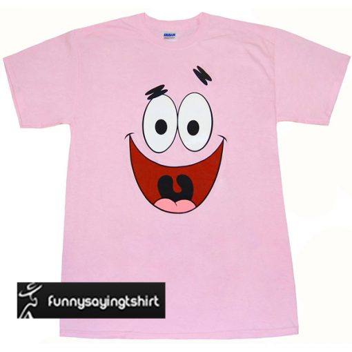 Patrick Face Spongebob t shirt