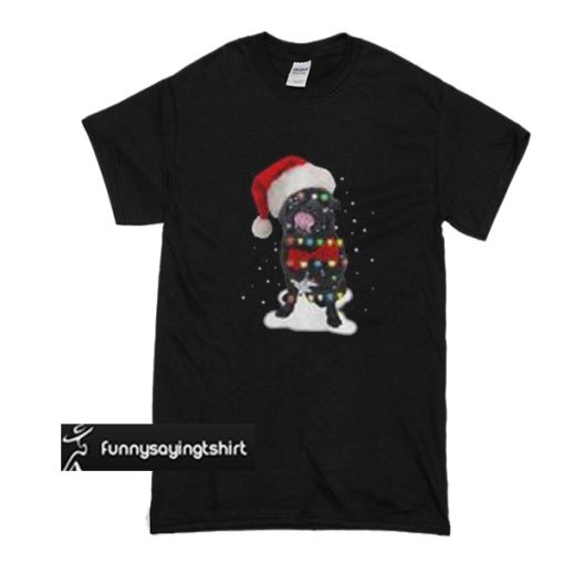 Pugs Christmas t shirt