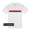 Rainbow Striped t shirt