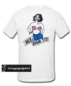 SUGAR TITS t shirt back