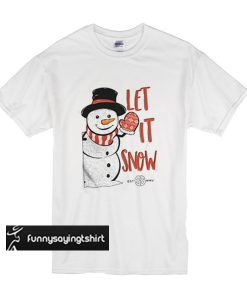 Simply Southern Let It Snow t shirt