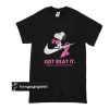 Snoopy Just beat it Breast cancer Warrior t shirt