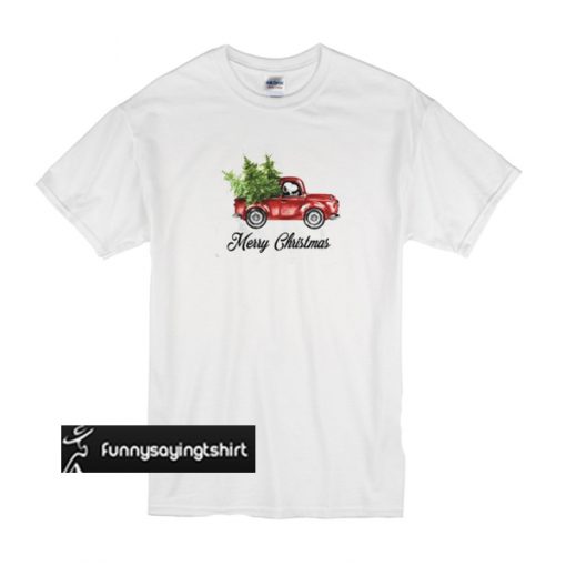 Snoopy Merry Christmas t shirt