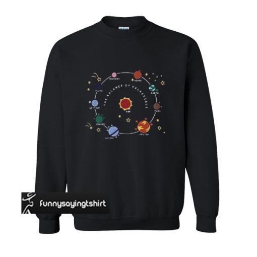 The Balance of Celestials sweatshirt