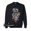 dragon tiger sweatshirt