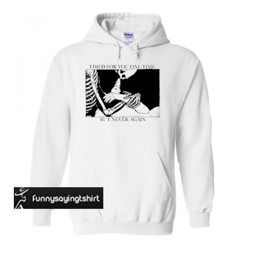 i diet for you one time but never again hoodie