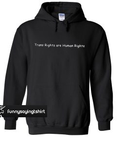 trans rights are human rights hoodie