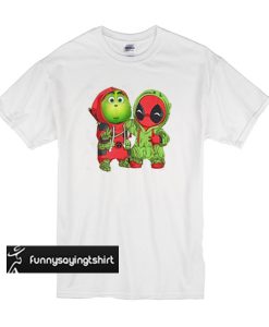 Best friends Grinch and Deadpool Christmas t shirt