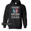 Catalina wine mixer knitting pattern 3D all over print hoodie