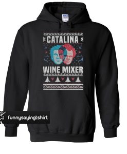 Catalina wine mixer knitting pattern 3D all over print hoodie