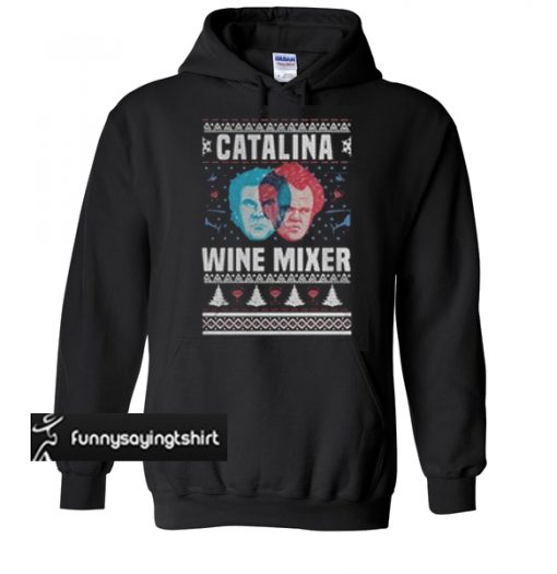 Catalina wine mixer knitting pattern 3D all over print hoodie