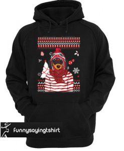 Christmas Dachshund hoodie