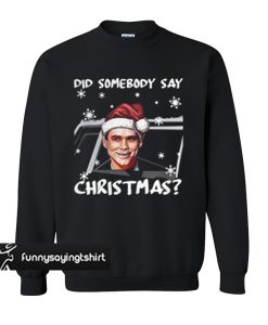 Dumb and Dumber did somebody say Christmas sweatshirt