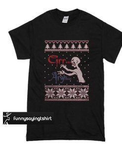 Grr Argh Buffy the Vampire Slayer Ugly Christmas t shirt