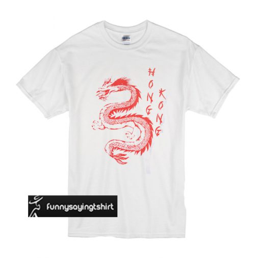 Hong Kong Dragon t shirt