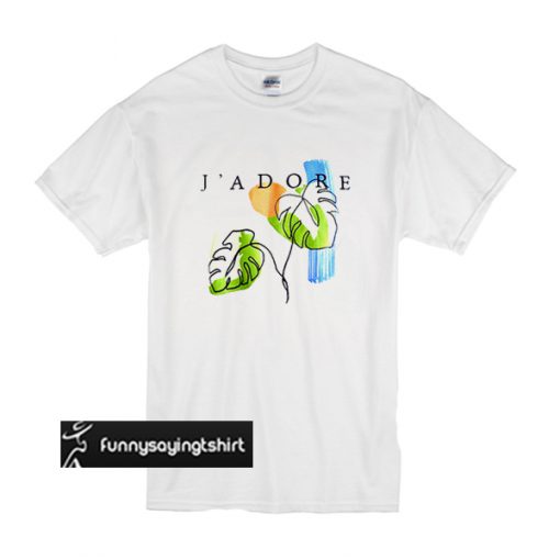 J'Adore Art Crew-Neck t shirt