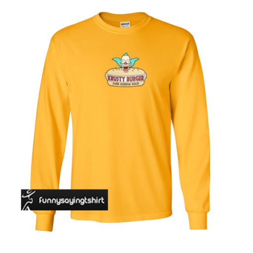 KRUSTY BURGER sweatshirt