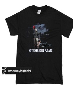 Pennywise and Jason not everyone floats t shirt