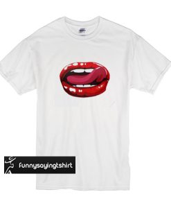 Sexy lips t shirt